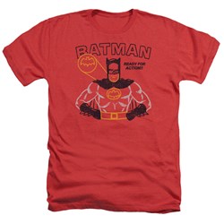 Batman - Mens Ready For Action Heather T-Shirt