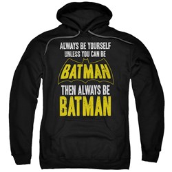 Batman - Mens Be Batman Pullover Hoodie