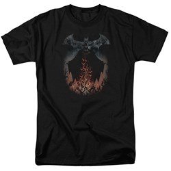 Batman - Mens Smoke & Fire T-Shirt