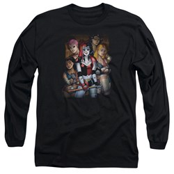 Batman - Mens Bad Girls Long Sleeve T-Shirt
