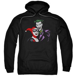 Batman - Mens Joker & Harley Pullover Hoodie