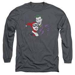 Batman - Mens Joker & Harley Long Sleeve T-Shirt