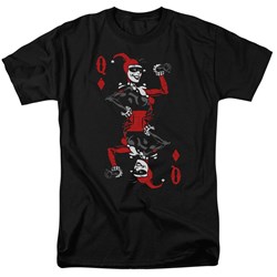 Batman - Mens Quinn Of Diamonds T-Shirt