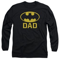 Batman - Mens Bat Dad Long Sleeve T-Shirt