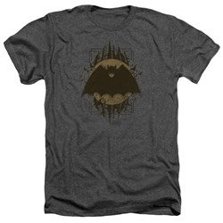 Batman - Mens Batman Crest Heather T-Shirt