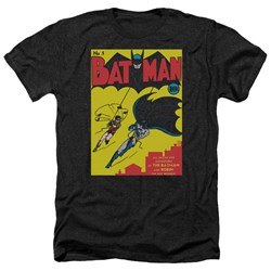 Batman - Mens Batman First Heather T-Shirt