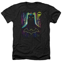 Batman - Mens Knight Lights Heather T-Shirt