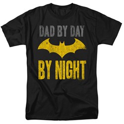 Batman - Mens Dad By Day T-Shirt