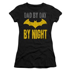 Batman - Juniors Dad By Day T-Shirt
