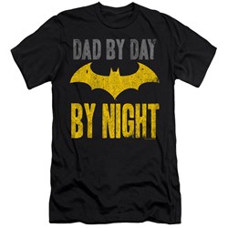 Batman - Mens Dad By Day Premium Slim Fit T-Shirt
