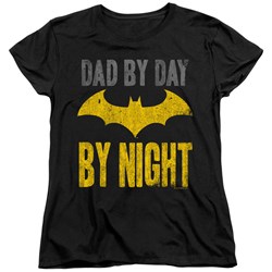Batman - Womens Dad By Day T-Shirt