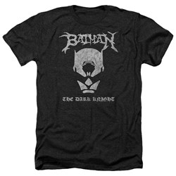 Batman - Mens Black Metal Batman Heather T-Shirt