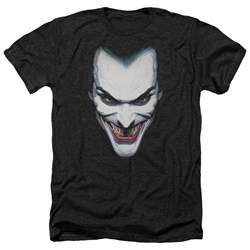 Batman - Mens Joker Portrait Heather T-Shirt