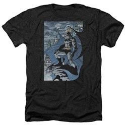 Batman - Mens Seurbat Heather T-Shirt