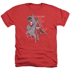 Batman - Mens Lean And Muscular Heather T-Shirt