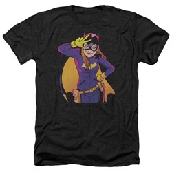 Batman - Mens Batgirl Moves Heather T-Shirt