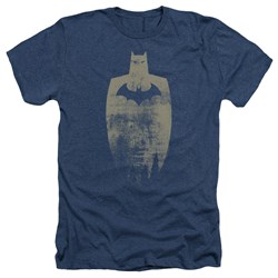 Batman - Mens Gold Silhouette Heather T-Shirt