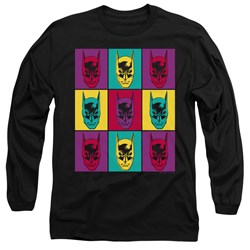Batman - Mens Warhol Batman Long Sleeve T-Shirt