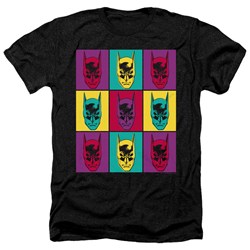 Batman - Mens Warhol Batman Heather T-Shirt