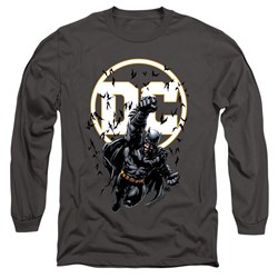Batman - Mens Batman Dc Long Sleeve T-Shirt