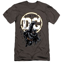 Batman - Mens Batman Dc Premium Slim Fit T-Shirt