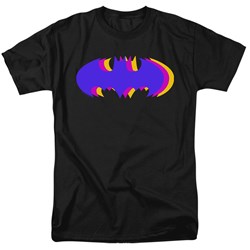 Batman - Mens Tri Colored Symbol T-Shirt