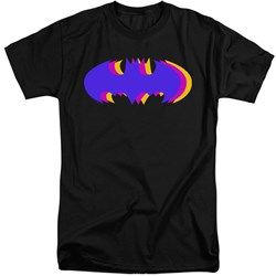 Batman - Mens Tri Colored Symbol Tall T-Shirt