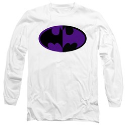 Batman - Mens Split Symbol Long Sleeve T-Shirt