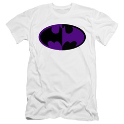 Batman - Mens Split Symbol Premium Slim Fit T-Shirt