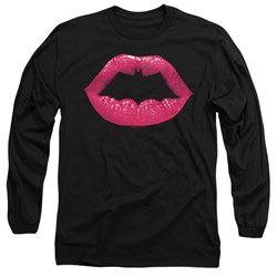 Batman - Mens Bat Kiss Long Sleeve T-Shirt