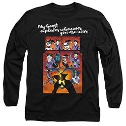 Batman - Mens Explode Long Sleeve T-Shirt