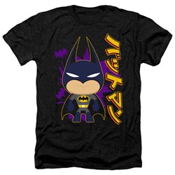 Batman - Mens Cute Kanji Heather T-Shirt