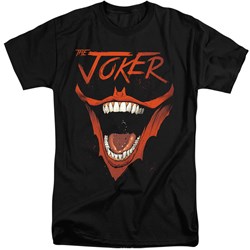 Batman - Mens Joker Bat Laugh Tall T-Shirt