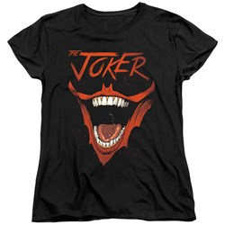 Batman - Womens Joker Bat Laugh T-Shirt