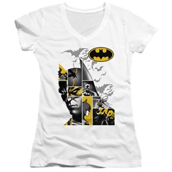 Batman - Juniors Long Live V-Neck T-Shirt