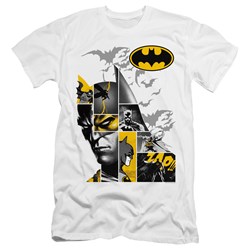Batman - Mens Long Live Premium Slim Fit T-Shirt