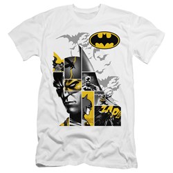 Batman - Mens Long Live Slim Fit T-Shirt