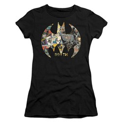Batman - Juniors 80Th Shield T-Shirt
