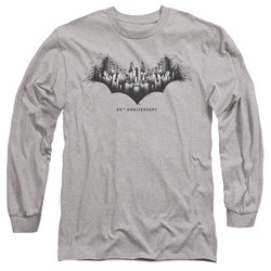 Batman - Mens Gotham Shield Long Sleeve T-Shirt
