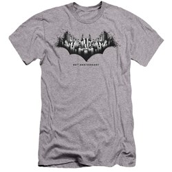 Batman - Mens Gotham Shield Premium Slim Fit T-Shirt