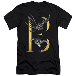 Batman - Mens B Premium Slim Fit T-Shirt