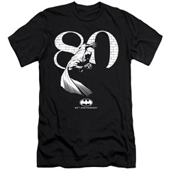 Batman - Mens 80 Wall Premium Slim Fit T-Shirt