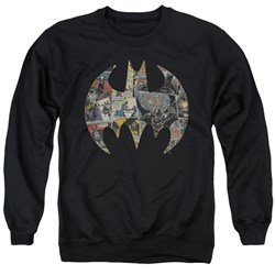 Batman - Mens Collage Shield Sweater