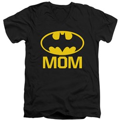 Batman - Mens Bat Mom V-Neck T-Shirt
