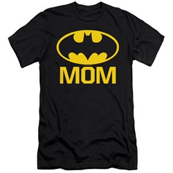 Batman - Mens Bat Mom Slim Fit T-Shirt