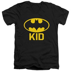 Batman - Mens Bat Kid V-Neck T-Shirt
