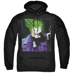 Batman - Mens Arkham Asylum Joker Pullover Hoodie