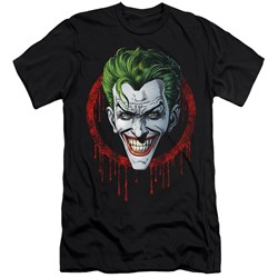 Batman - Mens Joker Drip Slim Fit T-Shirt