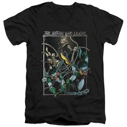 Batman - Mens Batman Who Laughs V-Neck T-Shirt
