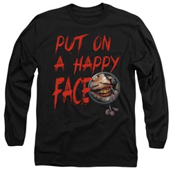 Batman - Mens Happy Face Long Sleeve T-Shirt